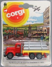 Corgi Toys Junior 175 - Peterbilt Truck Tray Tube New Blister