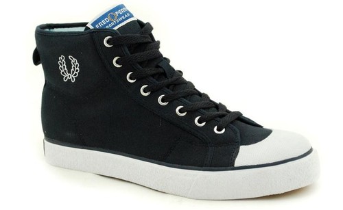 Fred perry botte basket - basket, navy