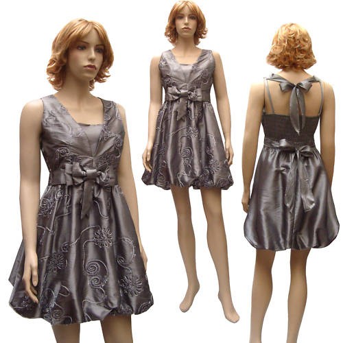 Robe soirée boule taffetas - robe,