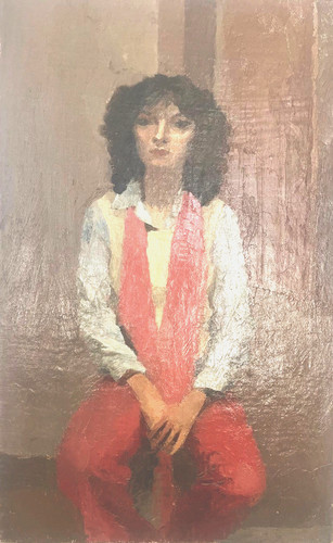 Gilles sacksick huile sur - sacksick,