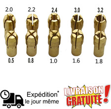 10 Mandrin Mini Perceuse