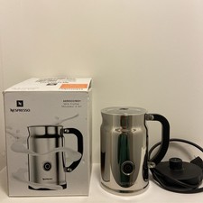 Nespresso Aeroccino+ Milk Frother Stainless Steel – Excellent Condition w/Box