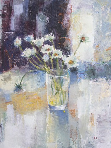 Garden flowers painting - garden,