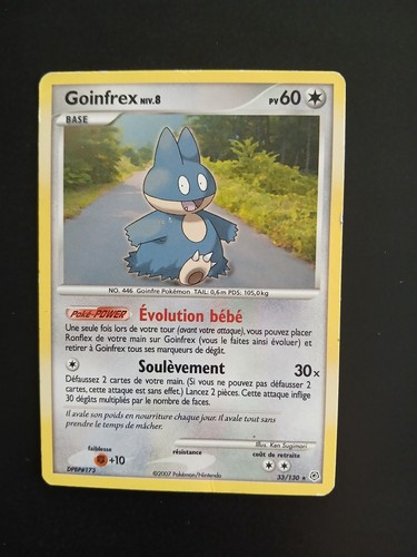 Carte pokémon goinfrex - carte,