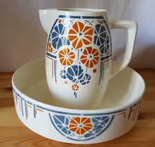 vintage 🟠 cuvette & broc