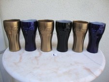 lot de 6 verres  COCA COLA 