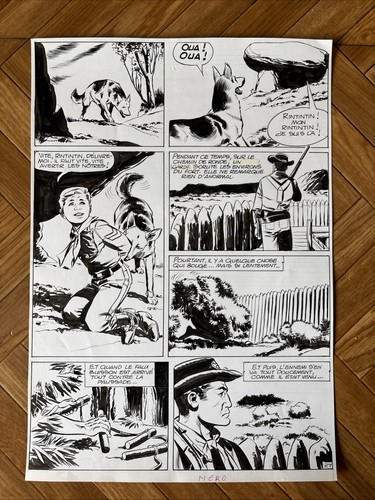 Planche originale marcello - planche,