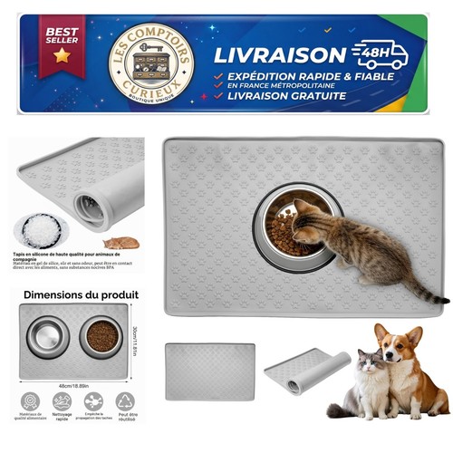 Tapis gamelle chien - , et