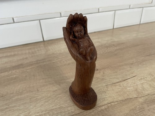 Sculpture religieuse bois - en,