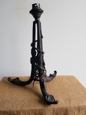 Pied de lampe en Fer Forgé