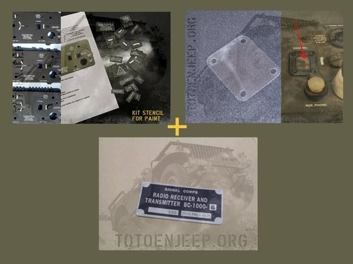 Kit restauration radio - kit,