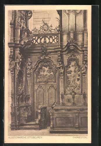 Carte postale ottobeuren - postale,