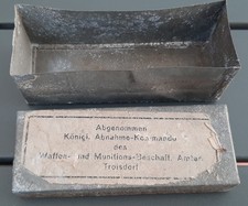 WW1 Petite Boite vide