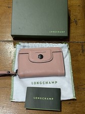 Longchamp Leather Zip Mini