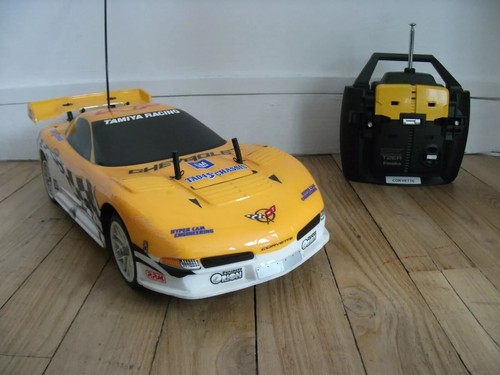Tamiya vintage rc corvette - vintage,