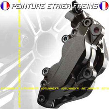 KIT TUNING PEINTURE ETRIER FREIN GRIS CARBONE METAL FOLIATEC AUTO MOTO SCOOTER