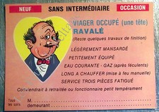 Carte postale Humour Viager