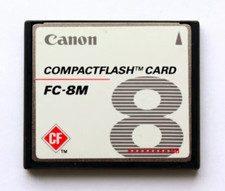 CANON COMPACT FLASH CARD FC 8M