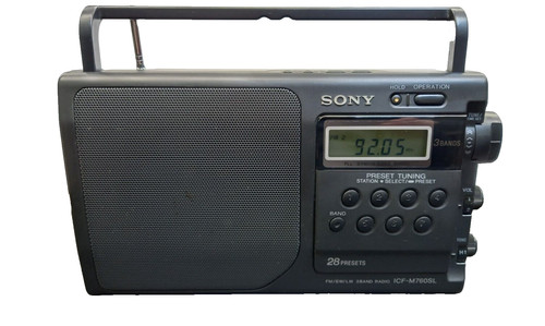 Sony icf m760sl lw - sony, icf-m760sl