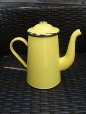 antique enamelled coffee maker