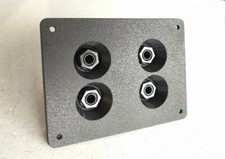 4 input jack plate for