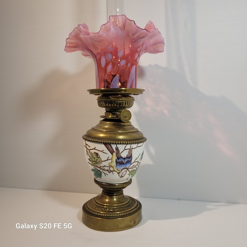 Lampe pétrole verre - lampe, à