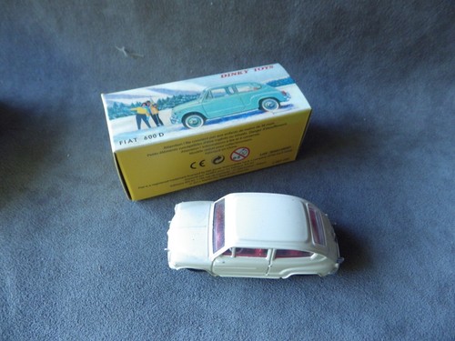 Fiat 600 creme dinky toys - d,
