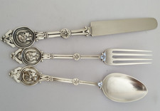 ANCIENS COUVERTS ARGENT MASSIF