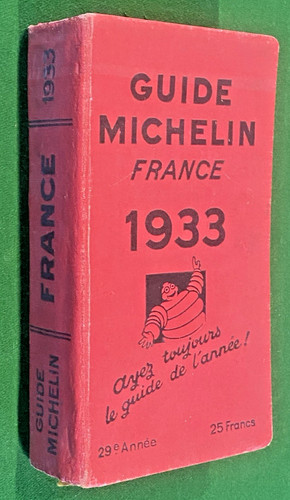 Guide michelin rouge - guide,