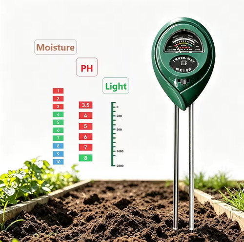 Testeur sol 3en1 humidité - testeur, ph
