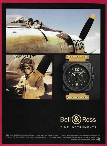 Publicité papier montre - -,
