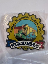 Plaque Vespa Club métal