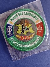 ECUSSON BRODE - ROND - POLICE DES CAMPAGNES ET DE L'ENVIRONNEMENT