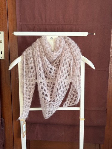 Châle femme rose - , fait
