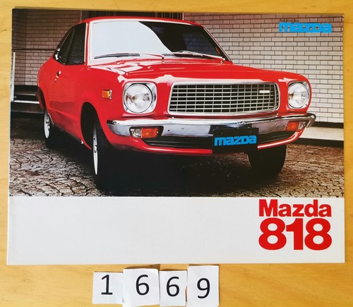 Mazda 818 berline - berline, &