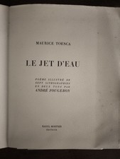 Le jet d'eau / poème par