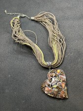 Collier Fantaisie Émaillé Vintage