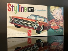 Original Issue Vintage AMT Styline Ford Galaxie In Box