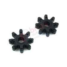 2 pièces Coupleur flexible de