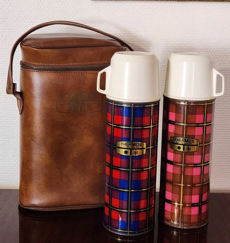 Thermos vintage modèle - vintage, x2