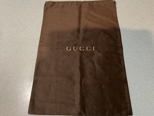 GUCCI BROWN   drawstring Pouch