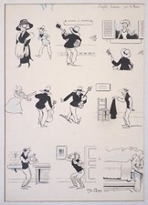 Dessin planche originale de