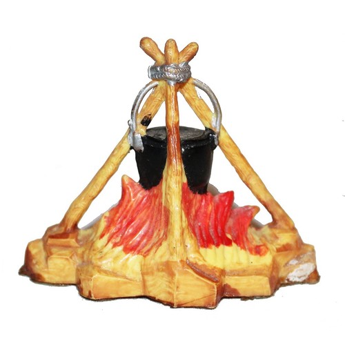 Figurine plastique clairet - figurine, feu