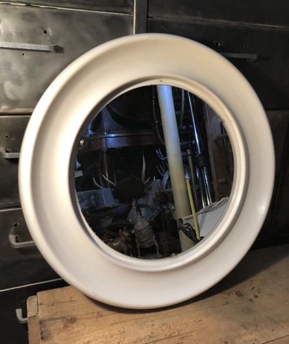 Miroir plastique rond - miroir, design