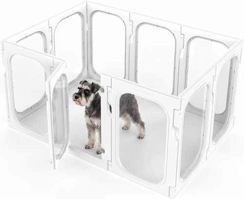 Enclos pour chien transparente - enclos,