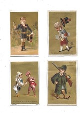 lot 6 Chromos anciens pub