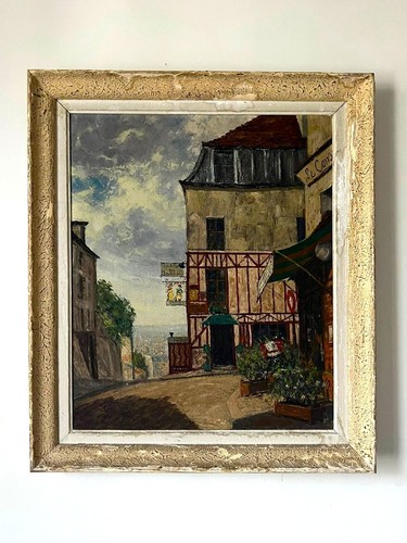Huile sur toile - , ch