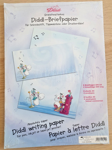 Papier lettres diddl 8 - à,