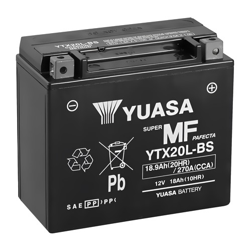 Batterie yuasa ytx20l 12v - batterie,