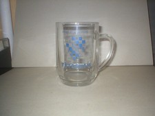 Chope à bière en verre 